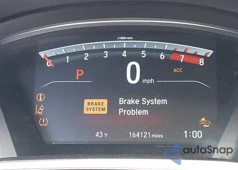 2018 Honda Cr-V Ex-L/Ex-L Navi из США, поврежденный, VIN 7FARW2H88JE006549